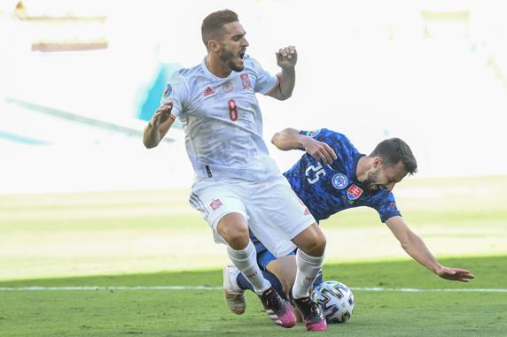 Koke sufrió un penalti con 0-0 en el marcador que falló Morata