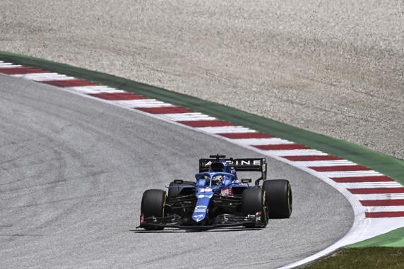Alonso, en el GP de Estiria de F1 2021