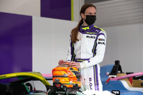 Belén García, en las W-Series