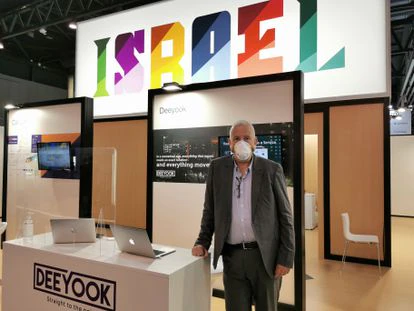 Guideon Rottem, CEO de DeeYook en el Mobile World Congress.