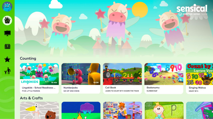 Common Sense Networks lanza Sensical, un servicio de transmisión gratuito y cuidadosamente seleccionado para niños