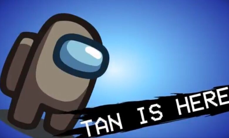 Among Us revela el color bronceado como el próximo compañero de equipo en la parodia de Smash Bros.