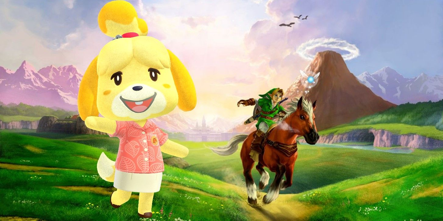 Animal Crossing Map Terraformado para crear el Hyrule de Ocarina Of Time