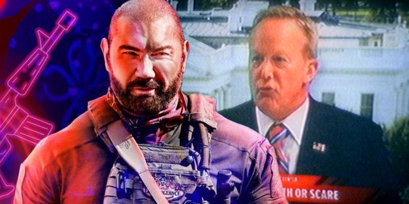 Army of the Dead: Explicación del cameo de Sean Spicer y las bromas de Donald Trump