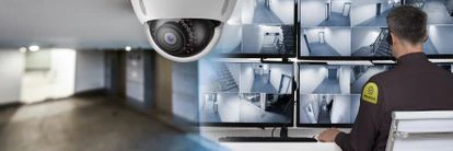 Visión de las cámaras de un Centro de Control de Prosegur.