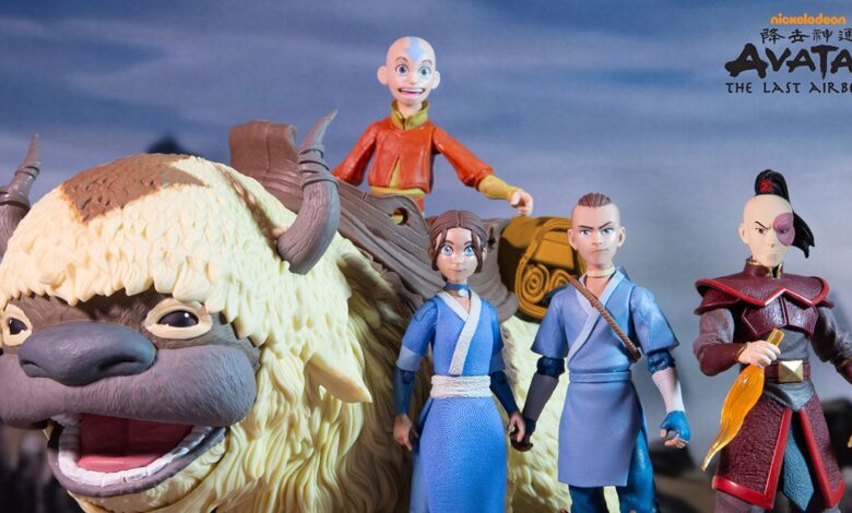 Avatar: Las últimas figuras de acción de Airbender anunciadas por McFarlane Toys