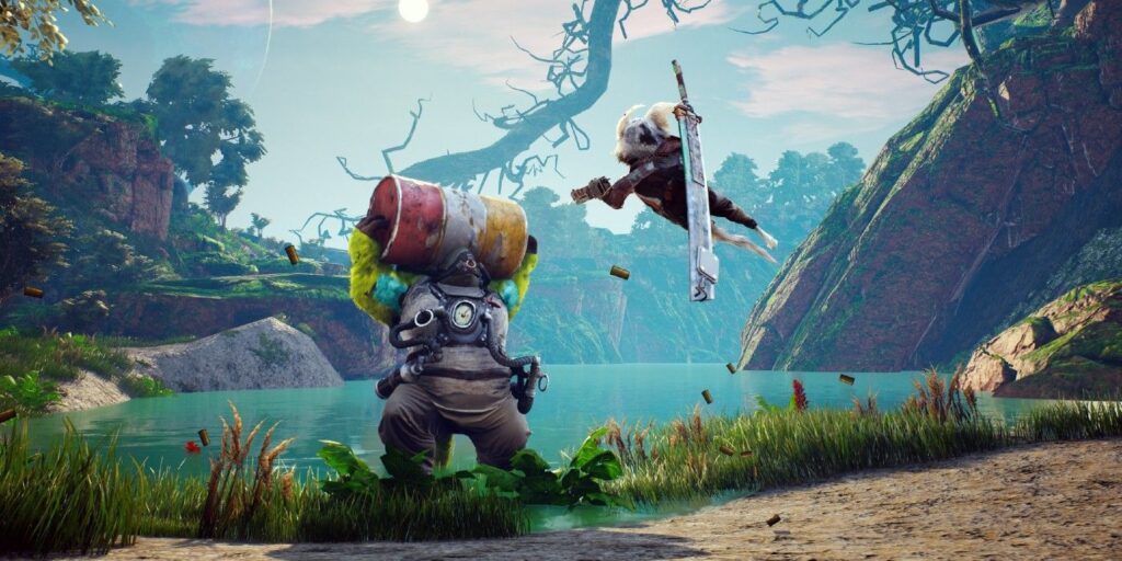 Biomutant: Cómo desbloquear el Bulletspinno Pjupejector (Arma definitiva)