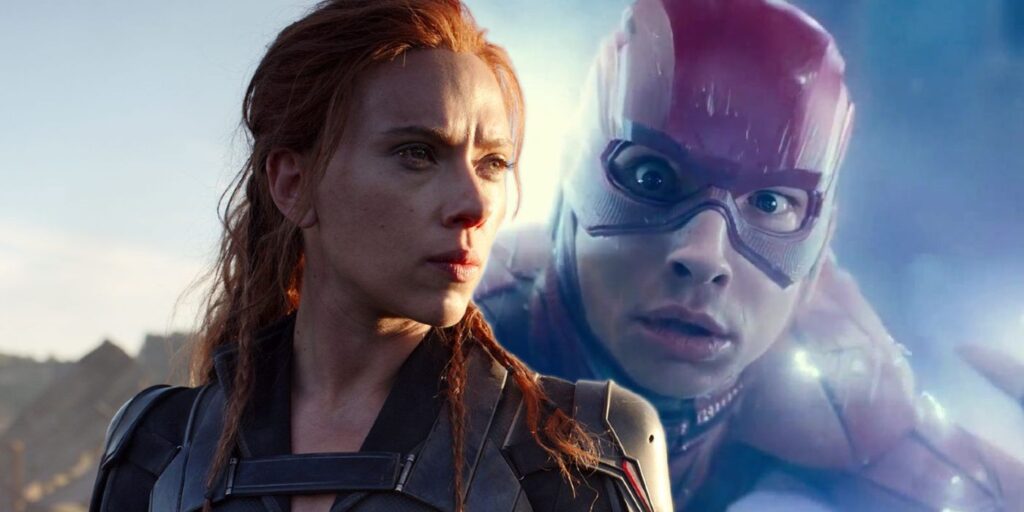 Black Widow acaba de demostrar que podía vencer al flash |