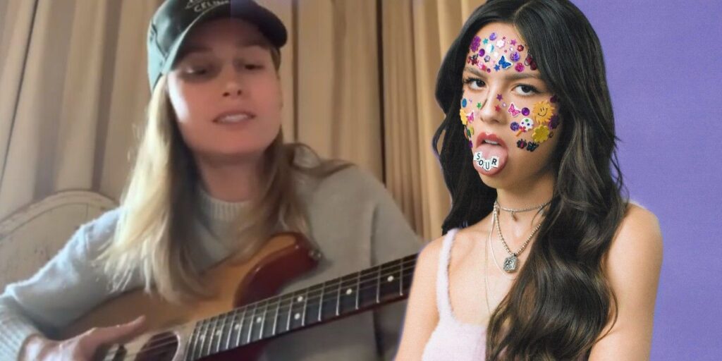 Brie Larson canta y toca la guitarra con la canción de Olivia Rodrigo en un nuevo video