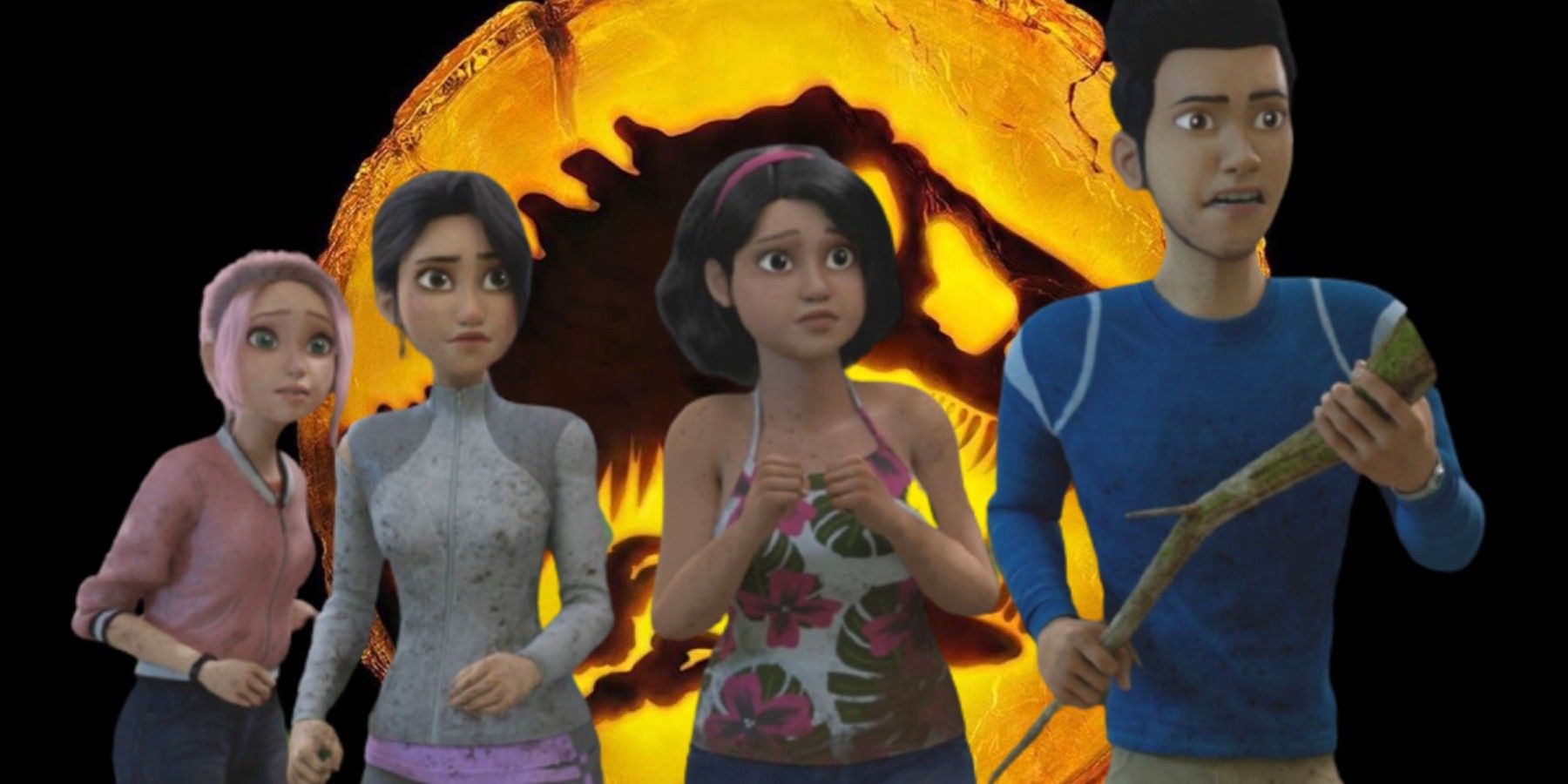 Camp Cretaceous se conecta a Jurassic World 3, confirma el director de Dominion