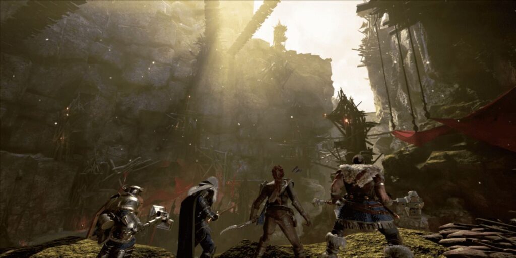 Cómo resolver el rompecabezas del altar de atributos de la puerta de Goffin en D&D: Dark Alliance