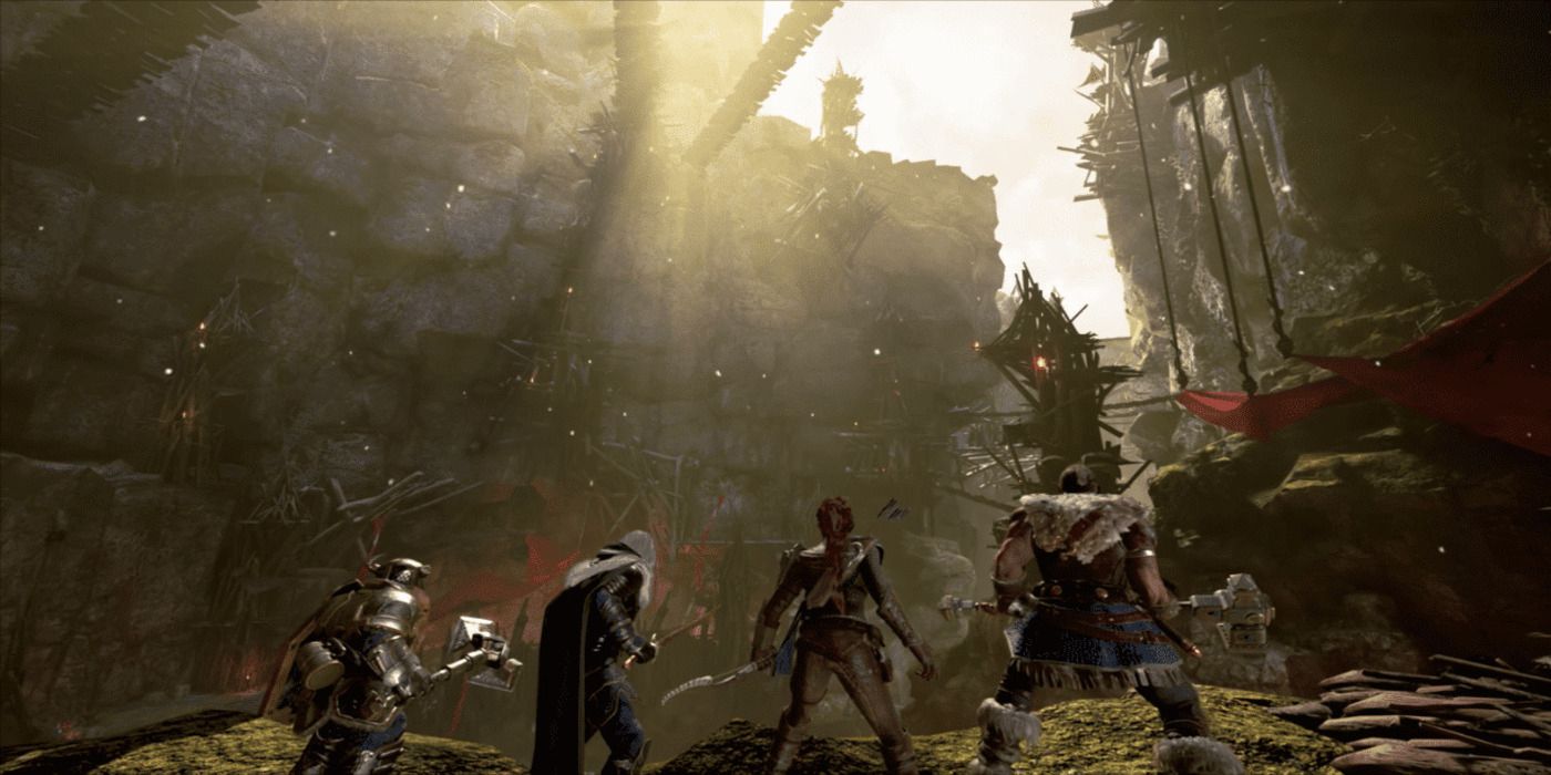 Cómo resolver el rompecabezas del altar de atributos de la puerta de Goffin en D&D: Dark Alliance