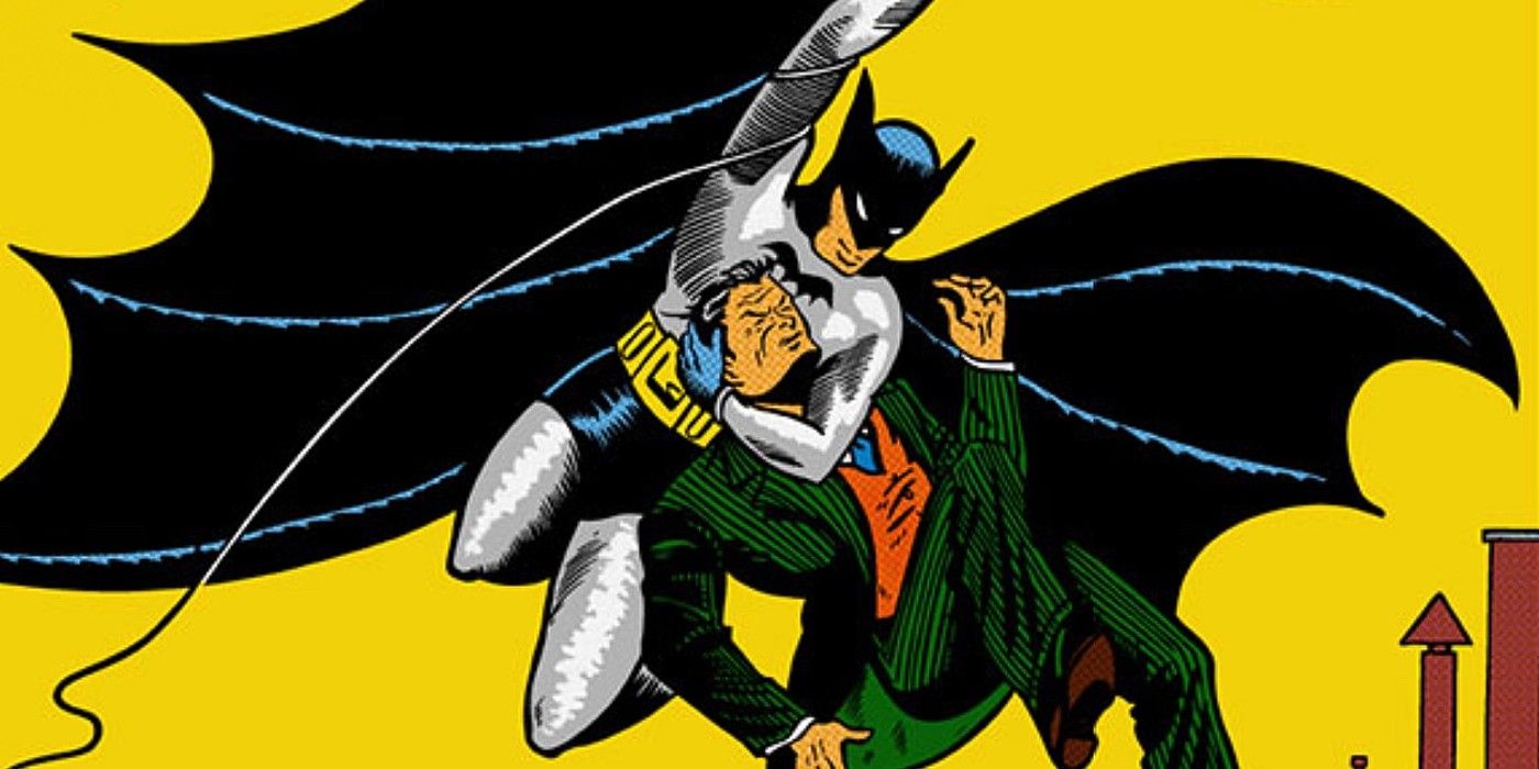 DC revela el origen secreto de la primera portada cómica de Batman