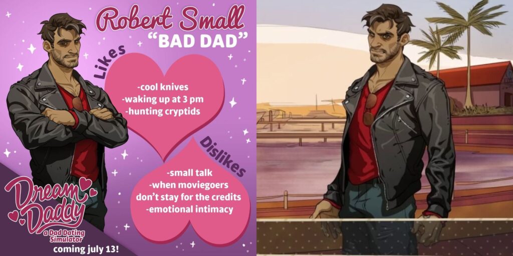 Dream Daddy: 5 razones para ir a por Robert (y 5 para evitarlo)
