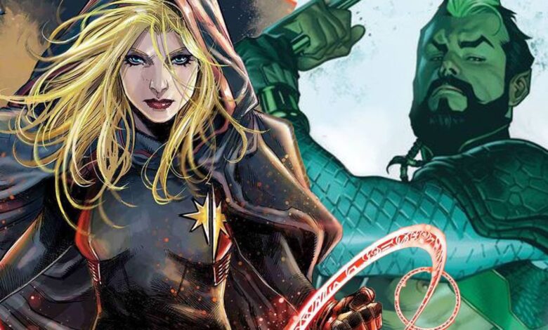 El Capitán Marvel va a Atlantis para detener al hijo de Namor