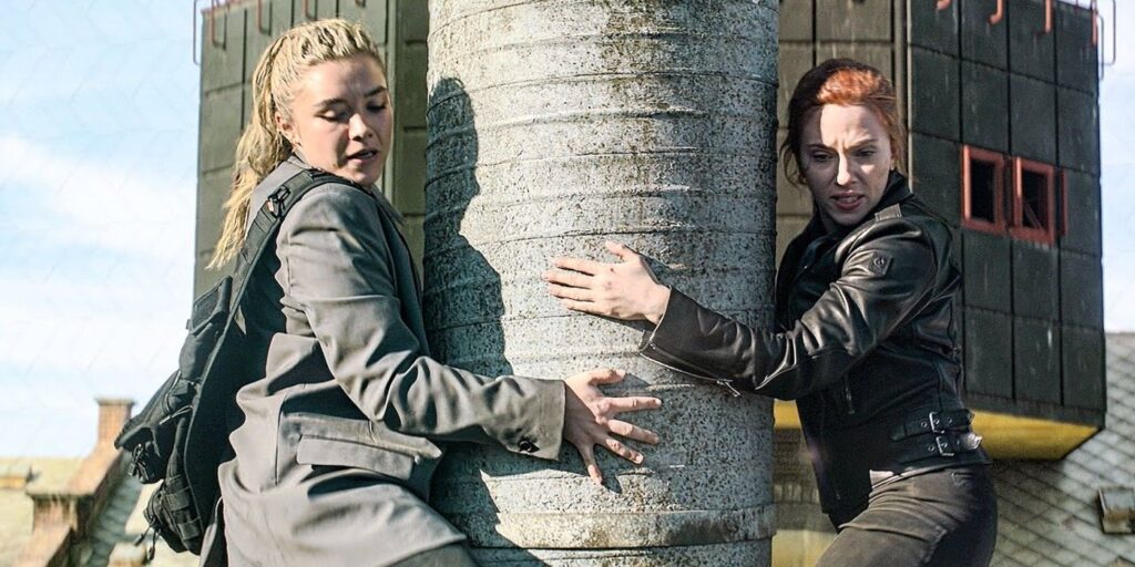 El clip de la película Black Widow muestra los brutales esfuerzos de Red Room para atrapar a Nat