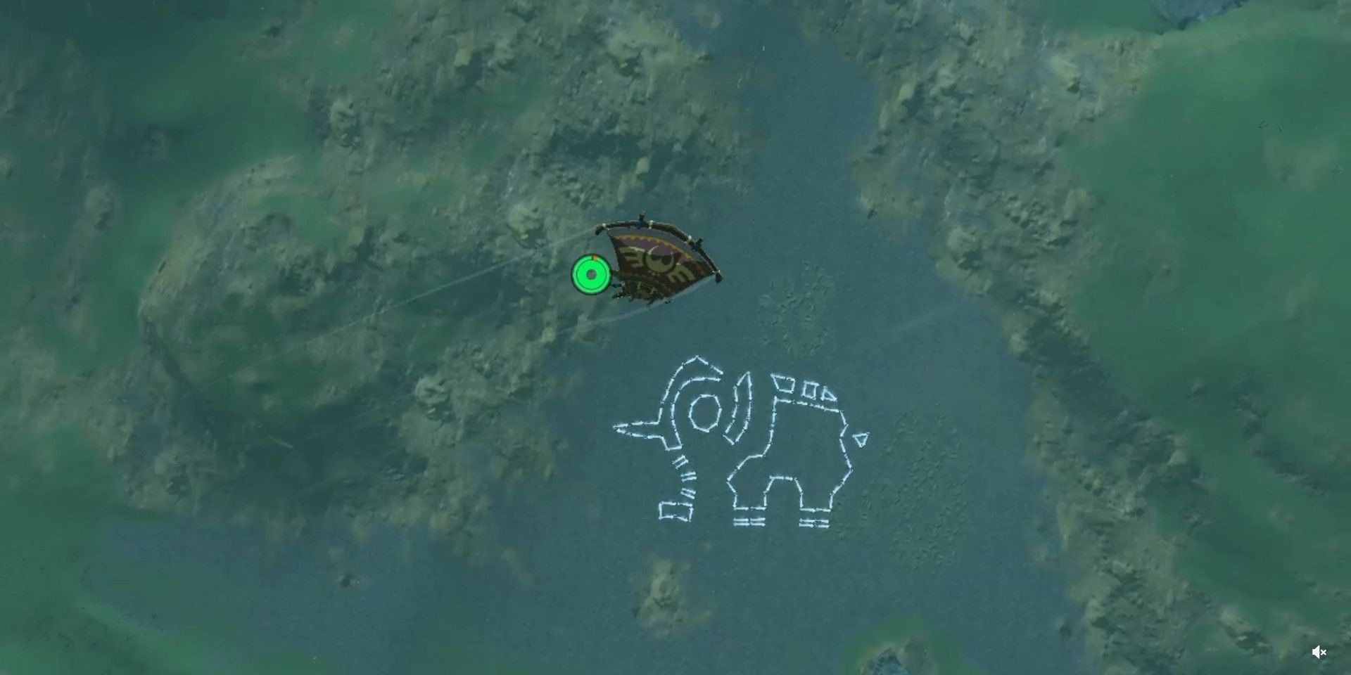 El jugador de Breath of the Wild recrea bestias divinas en el juego