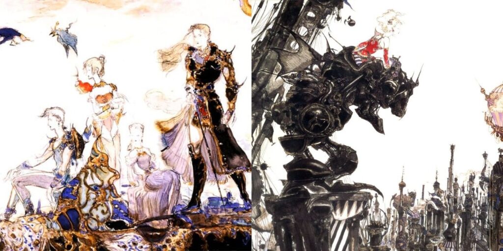 Final Fantasy 6 y FF5 junto con el lanzamiento de Pixel Remaster