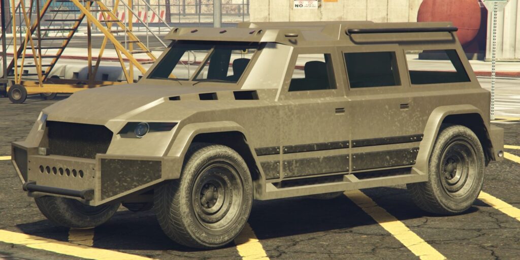 GTA Online Nightshark Griefer derrotado con árboles indestructibles