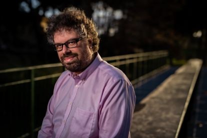 El escritor Sergio del Molino en Zaragoza.