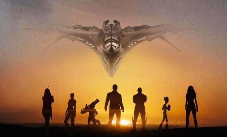 Guardianes de la galaxia se unen en un póster de fan inspirado en Eternals