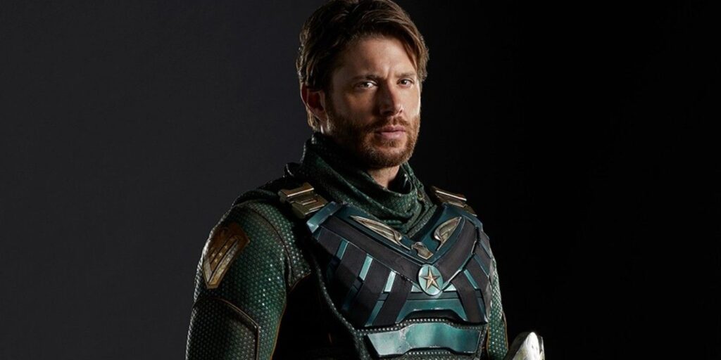 Imagen de la temporada 3 para niños: primer vistazo al disfraz de niño soldado de Jensen Ackles