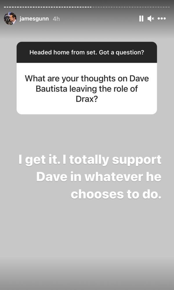 guardianes de la galaxia dave bautista salida james gunn guardianes de la galaxia dave bautista salida james gunn