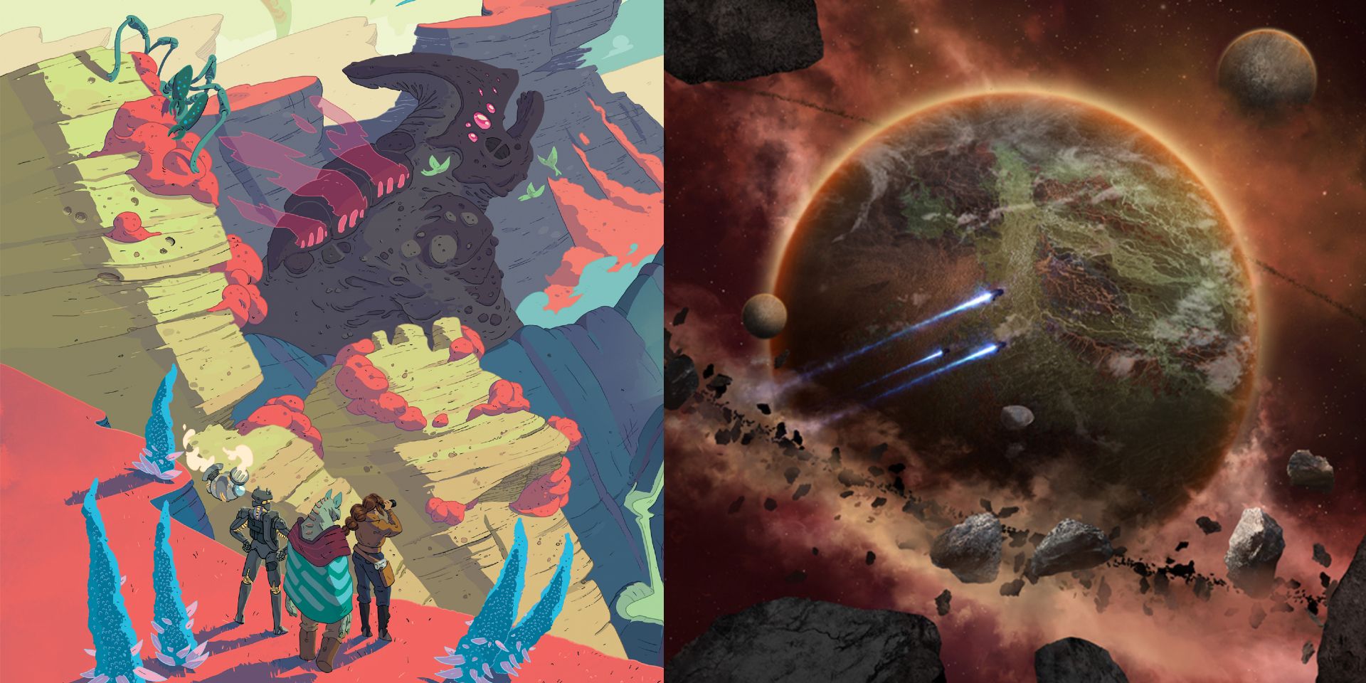 Juegos de rol de ópera espacial que en realidad son Reskins de juegos de rol de fantasía