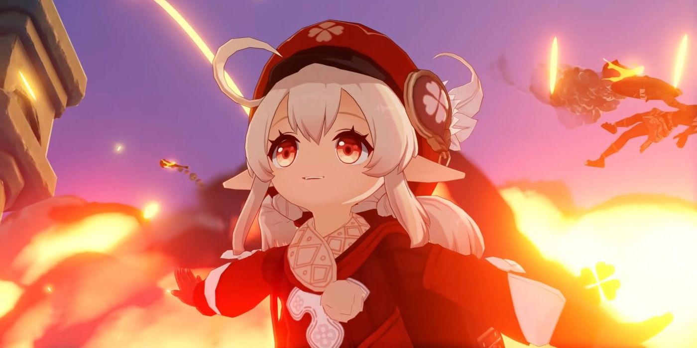 Klee y Dodoco de Genshin Impact son adorables en una animación inspirada en Ghibli