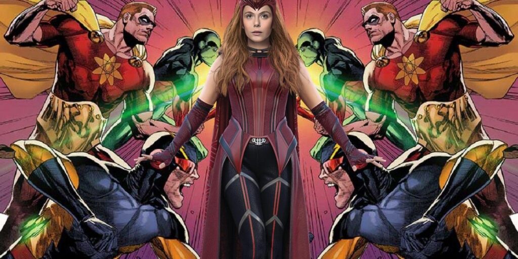 La Bruja Escarlata convocó al Escuadrón Supremo para luchar contra ellos mismos