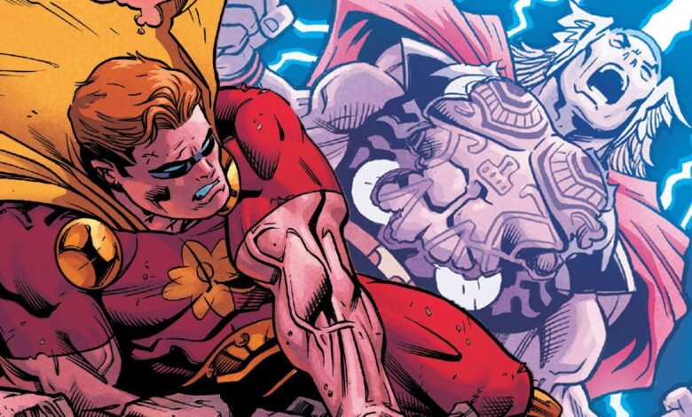 La batalla final de Thor e Hyperion revela al héroe más fuerte de Marvel