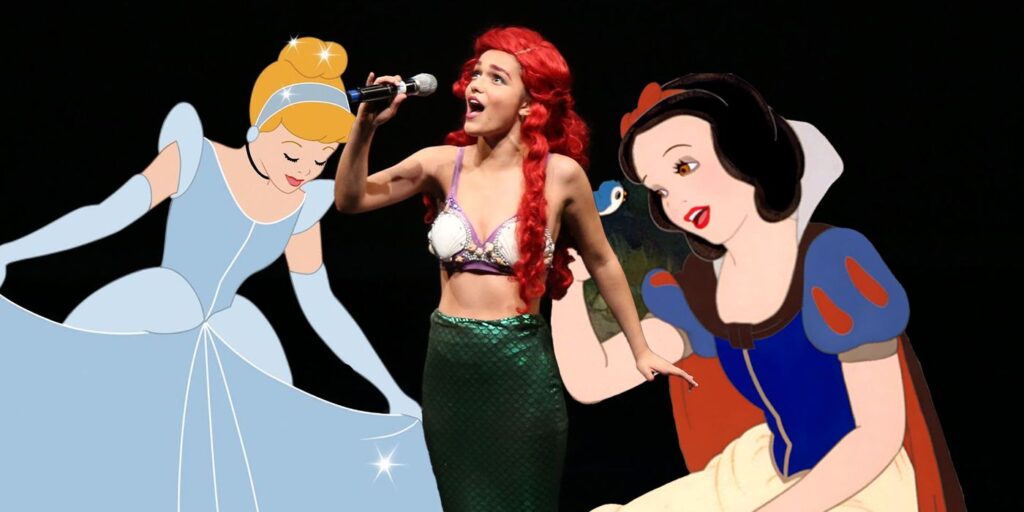 La nueva Blancanieves de Disney muestra el amor por las princesas con fotos retro