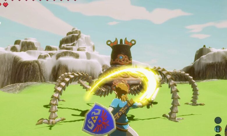 La recreación de Great Plateau en Unity por parte de los fanáticos de BOTW se ve increíble