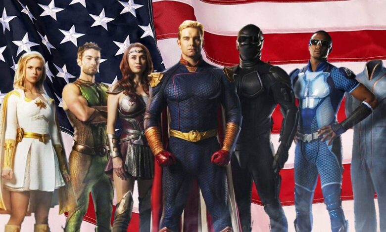 La temporada 3 de The Boys muestra la historia de los superhéroes de EE. UU. |