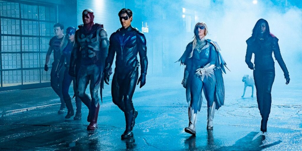 La temporada 3 de Titans te jode, según el guionista de DC Show