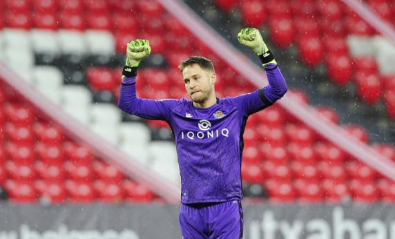 Alex Remiro, portero de la Real Sociedad