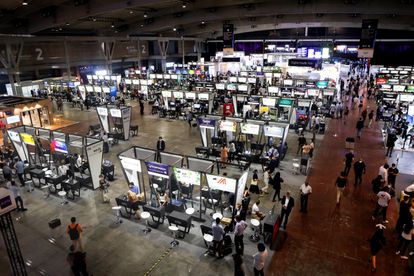 El espacio 4YFN del Mobile World Congress (MWC) de Barcelona.