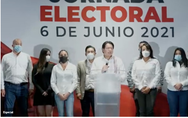 Líder nacional de MORENA reconoce que en Querétaro no le favorecen resultados, gana Kuri