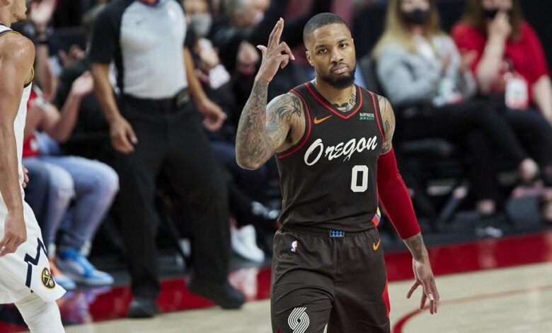 Damian Lillard se despidió de la temporada con otro partidazo sin consecuencia para los Portland Trail Blazers, víctimas de los Denver Nuggets.