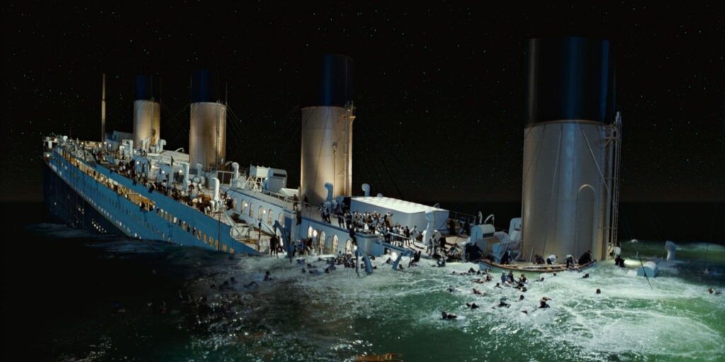 Lo que James Cameron se equivocó sobre el hundimiento del Titanic en 1997