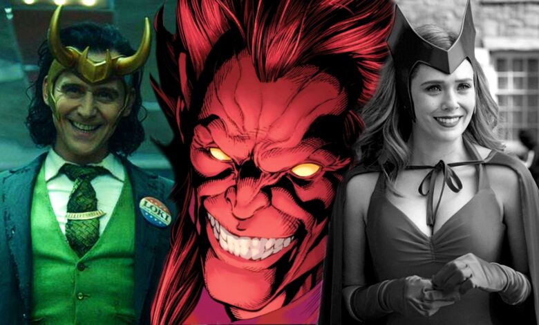 Loki tiene más configuración de villano Mephisto que WandaVision