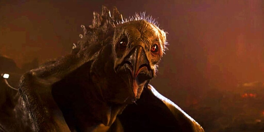 Los Hellhawks de Godzilla vs Kong eran originalmente casi tan grandes como Godzilla