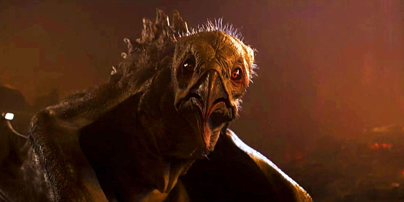 Los Hellhawks de Godzilla vs Kong eran originalmente casi tan grandes como Godzilla