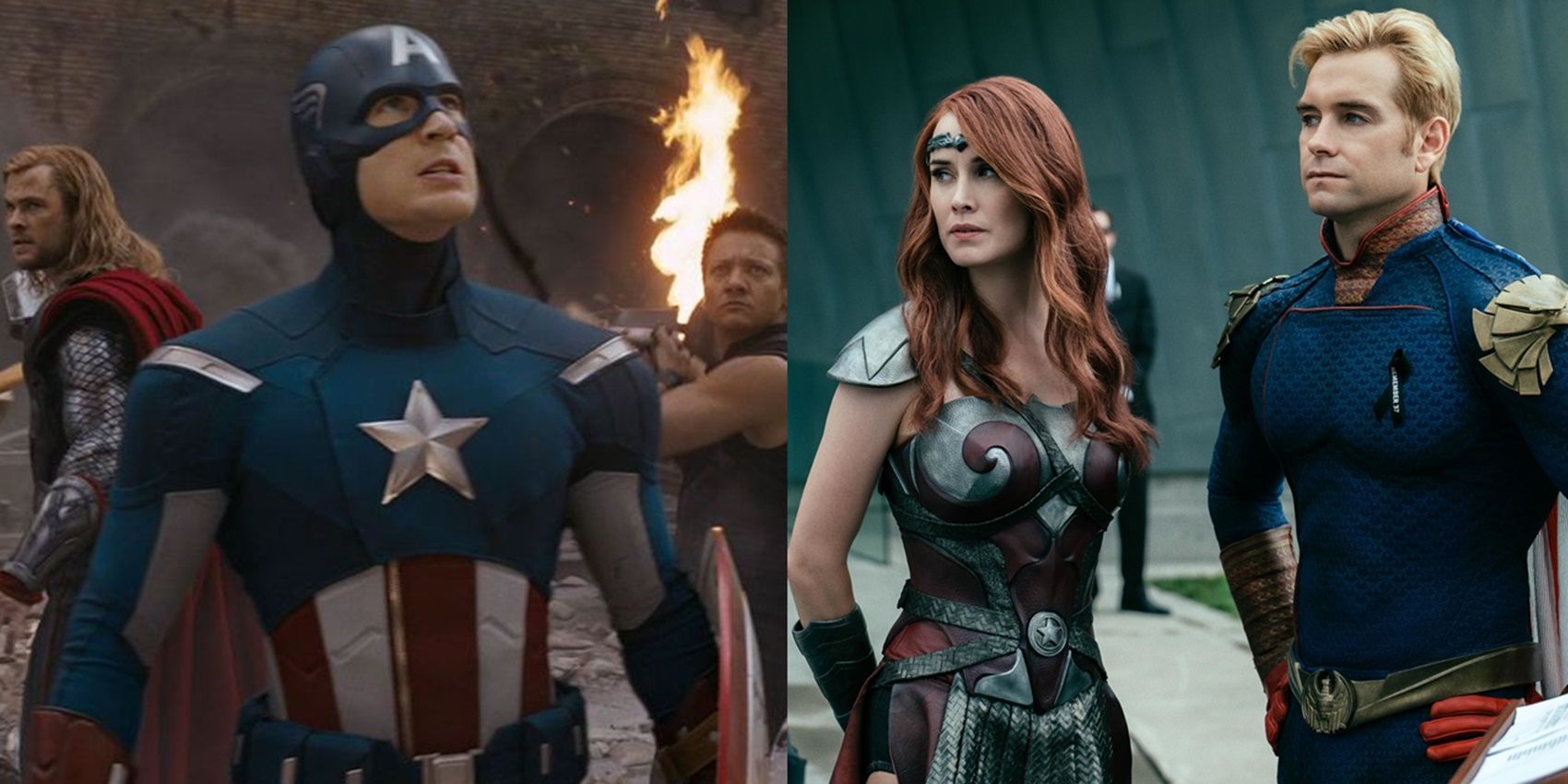 Los chicos: 10 formas en que los siete son diferentes de los Vengadores