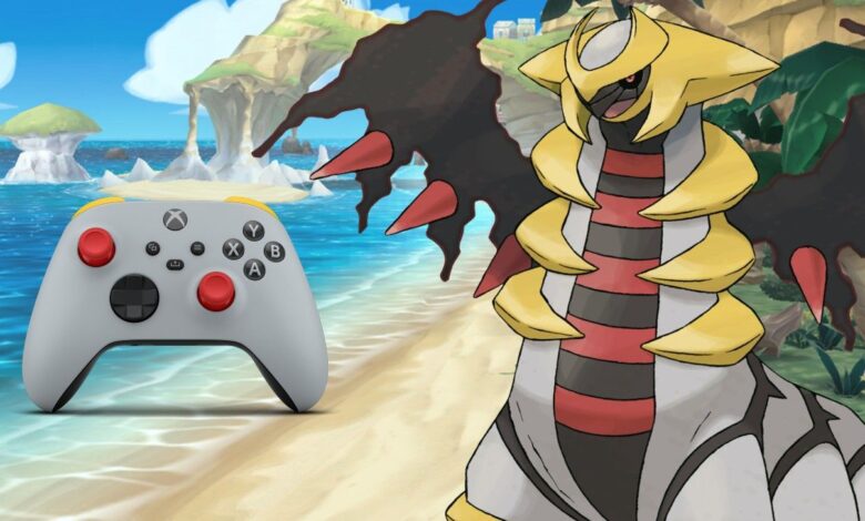 Los controladores de laboratorio de diseño de Xbox con temática de Pokémon incluyen Giratina, Yveltal
