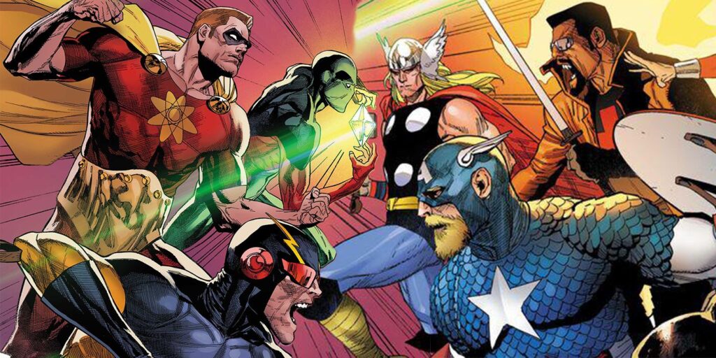 Marvel resuelve los vengadores vs. Debate de la Liga de la Justicia