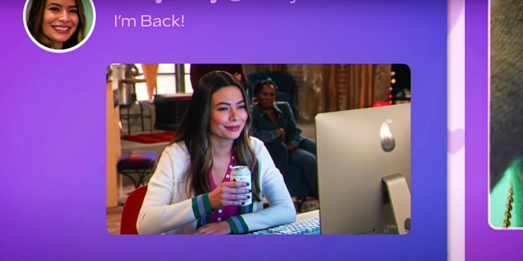 Miranda Cosgrove recrea un meme 'interesante' en la introducción de iCarly Reboot