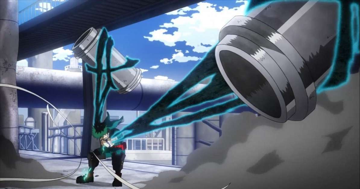 Ejercicio de entrenamiento conjunto de My Hero Academia