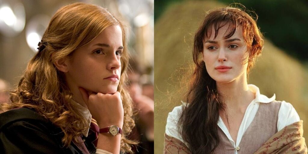 Personajes de Harry Potter y su contraparte de comedia romántica