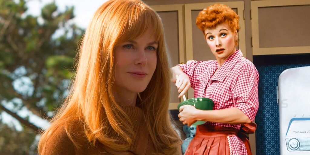 Por qué Nicole Kidman está fuera de su zona de confort jugando Lucille Ball